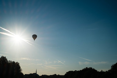 a balloon in the sun