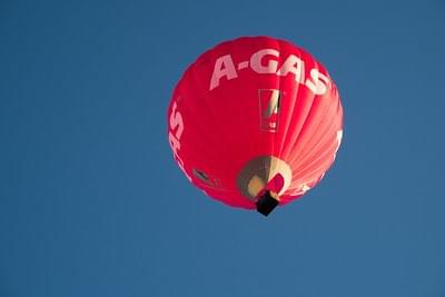 a single red balloon